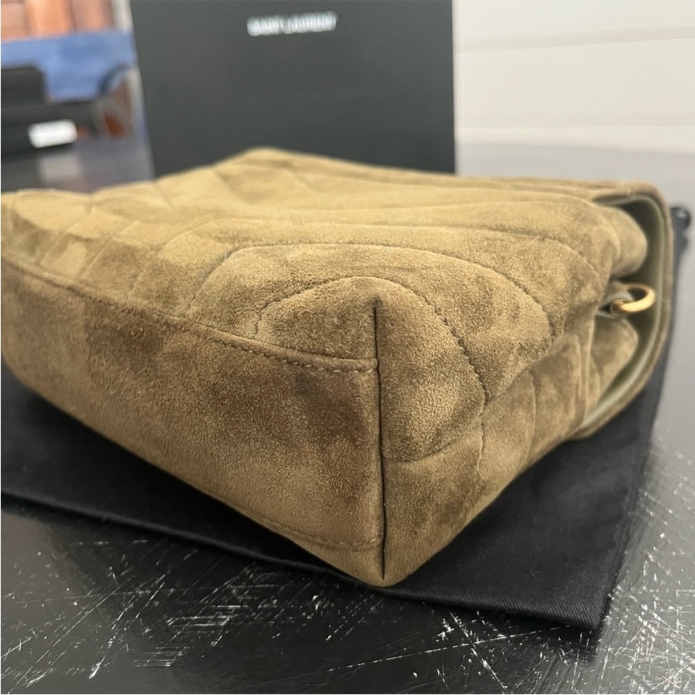 Saint Laurent Suede Toy Lou Lou Bag - Picture 8 of 17